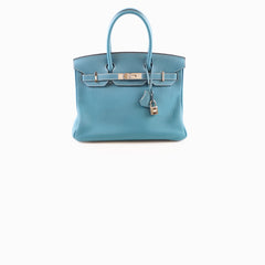 Hermes Birkin 30 Blue Jean Togo - P Stamp 2012