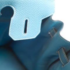 Hermes Birkin 30 Blue Jean Togo - P Stamp 2012