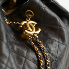 Chanel Medium 25 Bag Black Caviar