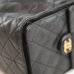 Chanel Medium 25 Bag Black Caviar
