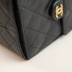 Chanel Medium 25 Bag Black Caviar