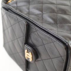 Chanel Medium 25 Bag Black Caviar