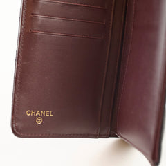 Chanel Long Wallet Black Caviar