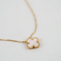Van Cleef and Arpels MOP Alhambra Necklace