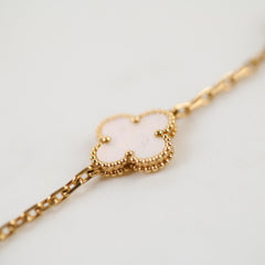 Van Cleef and Arpels 5 Motif MOP Bracelet