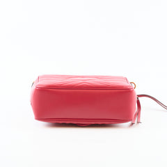 Gucci GG Marmont Camera Bag Red