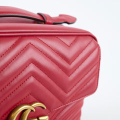 Gucci GG Marmont Camera Bag Red