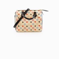 Louis Vuitton Game On Speedy 25 Bandouliere Cream
