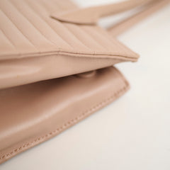 Prada Prada Soft Calfskin Impunture Diagramme Large Tote