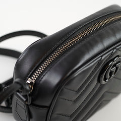 Gucci Marmont Mini Camera Black Crossbody