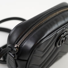 Gucci Marmont Mini Camera Black Crossbody