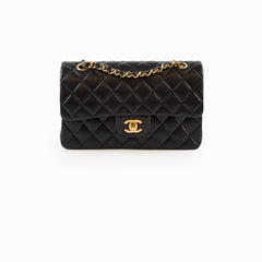 Chanel Small Classic Flap Black Lambskin