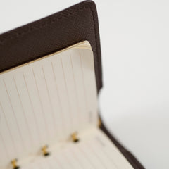 Louis Vuitton Louis Vuitton Damier Ebene Small Ring Agenda PM