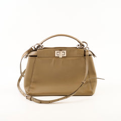 Fendi Peekaboo Mini Beige