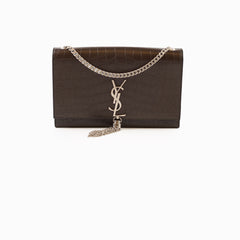 Saint Laurent Kate Tassel Bag Brown