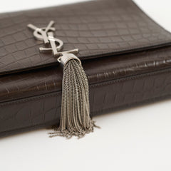 Saint Laurent Kate Tassel Bag Brown