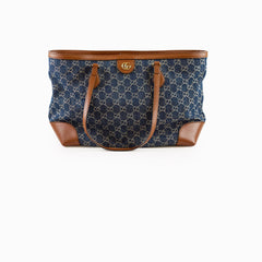 Gucci Ophidia Denim Tote Bag