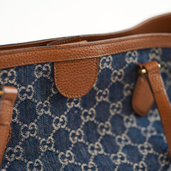 Gucci Ophidia Denim Tote Bag