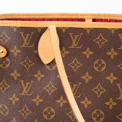 Louis Vuitton Neverfull MM Monogram with Pouch