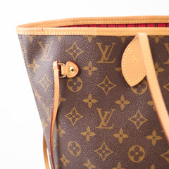 Louis Vuitton Neverfull MM Monogram with Pouch