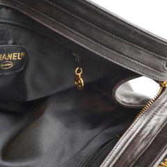 Chanel Vintage CC Chain Tote Black