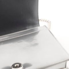 Christian Dior Diorama Wallet On Chain WOC Silver