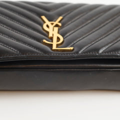 Saint Laurent YSL Kate 99 Shoulder Bag Black