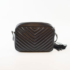 Saint Laurent Lou Camera Bag Black SHW