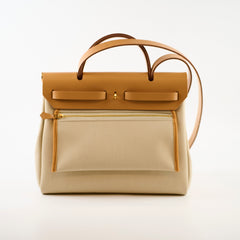 Hermes Herbag 31 Beton/Naturel Sable - U Stamp