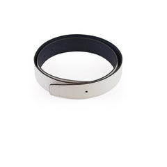 Hemes Belt Strap Reversible White, Navy Size 80