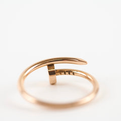 Cartier JUC Ring SM Pink Gold Size 53