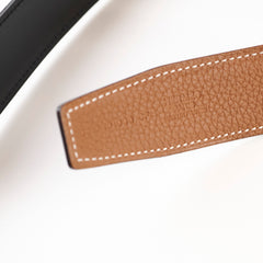 Hermes Reversible H Belt Size 80
