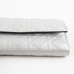Dior Lady Dior Silver Wallet On Chain WOC