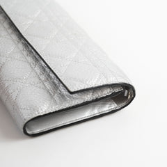 Dior Lady Dior Silver Wallet On Chain WOC
