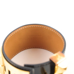 Hermes Collier de Chien Black Bracelet