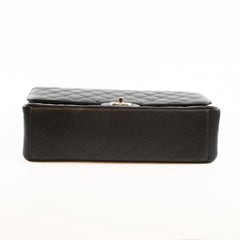 Chanel Caviar Maxi Classic Double Flap SHW Black