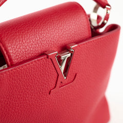 Louis Vuitron Louis Vuitton Capucine BB Red
