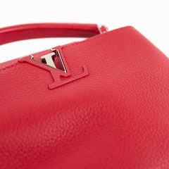 Louis Vuitron Louis Vuitton Capucine BB Red