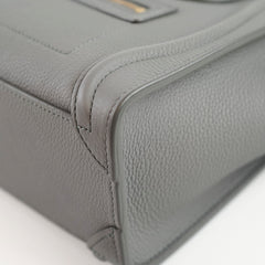 Celine Luggage Nano Grey