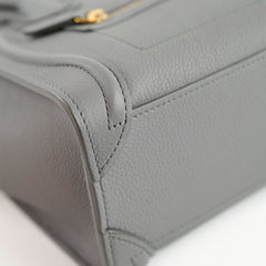 Celine Luggage Nano Grey