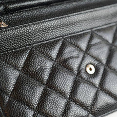 Chanel Wallet On Chain WOC Black Caviar (27  Series)