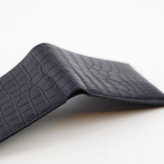 Hermes MC2 Copernic Wallet Matte Alligator Dark Blue Marine - C stamp(2018)