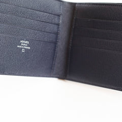 Hermes MC2 Copernic Wallet Matte Alligator Dark Blue Marine - C stamp(2018)