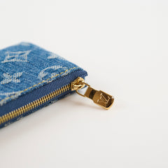 Louis Vuitton Takashi Murakami Monogram Denim Cerises Key Pouch
