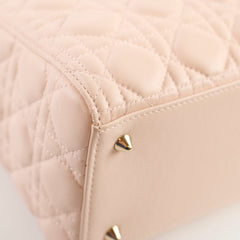 Dior Lady Dior Medium Cannage Lambskin Power Beige