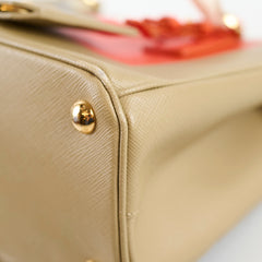 Prada Small Galleria Saffiano Bag Limited Edition Tri-Colour