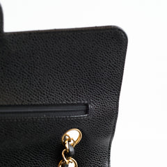 Chanel Medium Classic Flap Black Caviar - 28 series (2019)