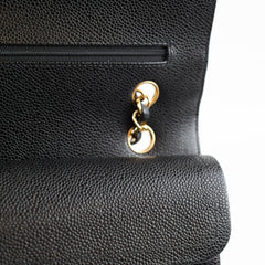 Chanel Medium Classic Flap Black Caviar - 28 series (2019)