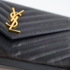 Louis Vuitton Envelope Wallet on Chain Black