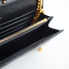 Louis Vuitton Envelope Wallet on Chain Black